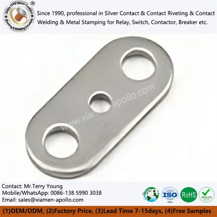 Shaxsiy zanglamaydigan po'latdagi shtamplangan komponentlar