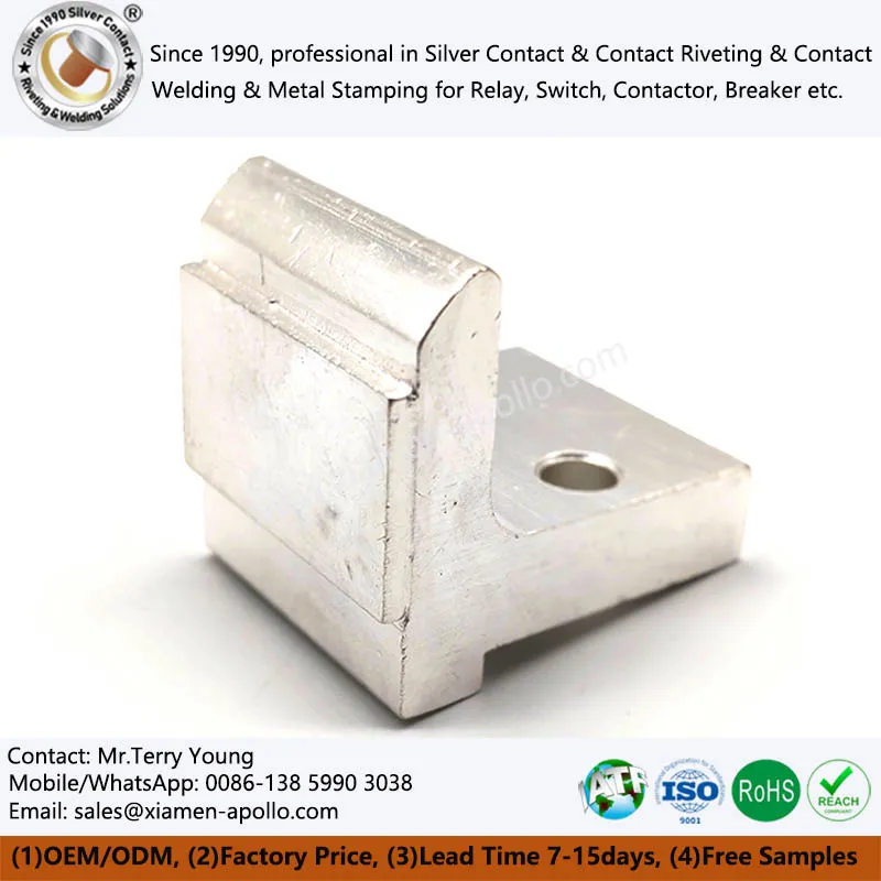 Flash payvandlash kumush kontakt