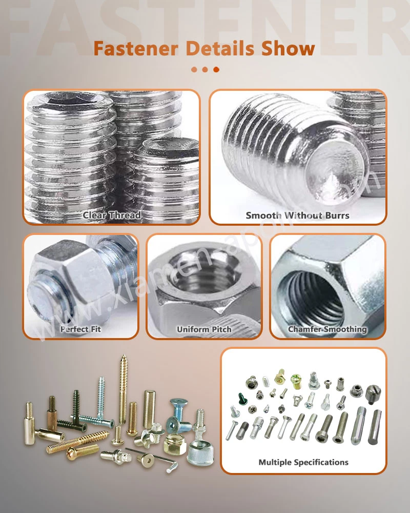 Fasteners with Slotted Cylindrical Heads Details Show Fasteners with Slotted Cylindrical Heads Details Show
