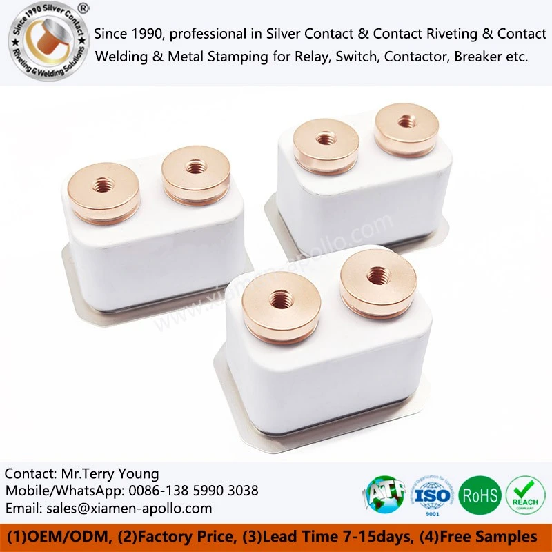 Al2O3 Alumina Ceramic Housing For High Voltage DC Contactor Al2O3 Alumina Ceramic Housing For High Voltage DC Contactor