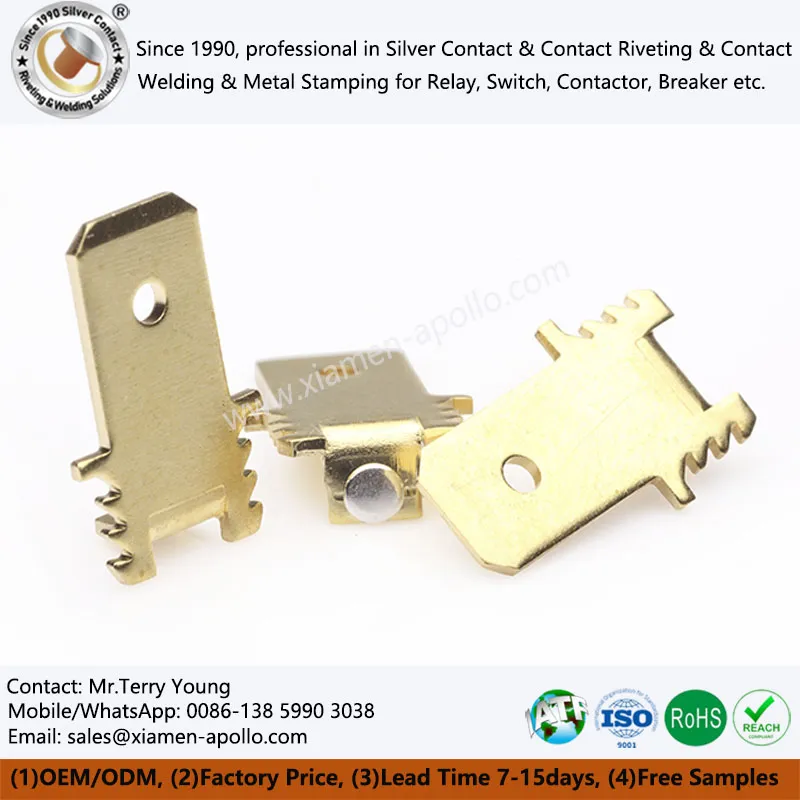 Plug Socket Brass Stampings Plug Socket Brass Stampings