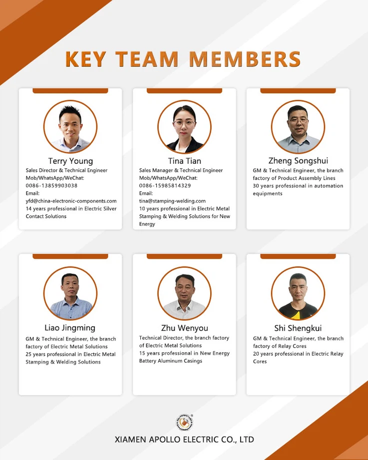 KEY TEAM MEMBERS KEY TEAM MEMBERS