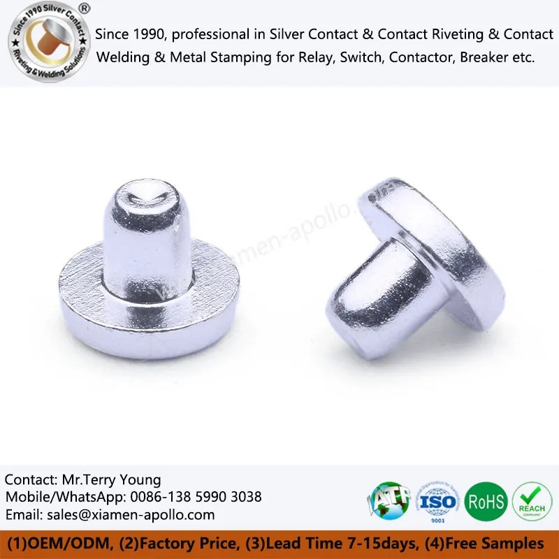 Kumush qoplangan mis kontaktlari